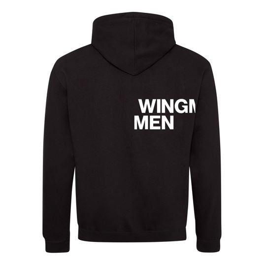 Wingmen Hoodie Black / White