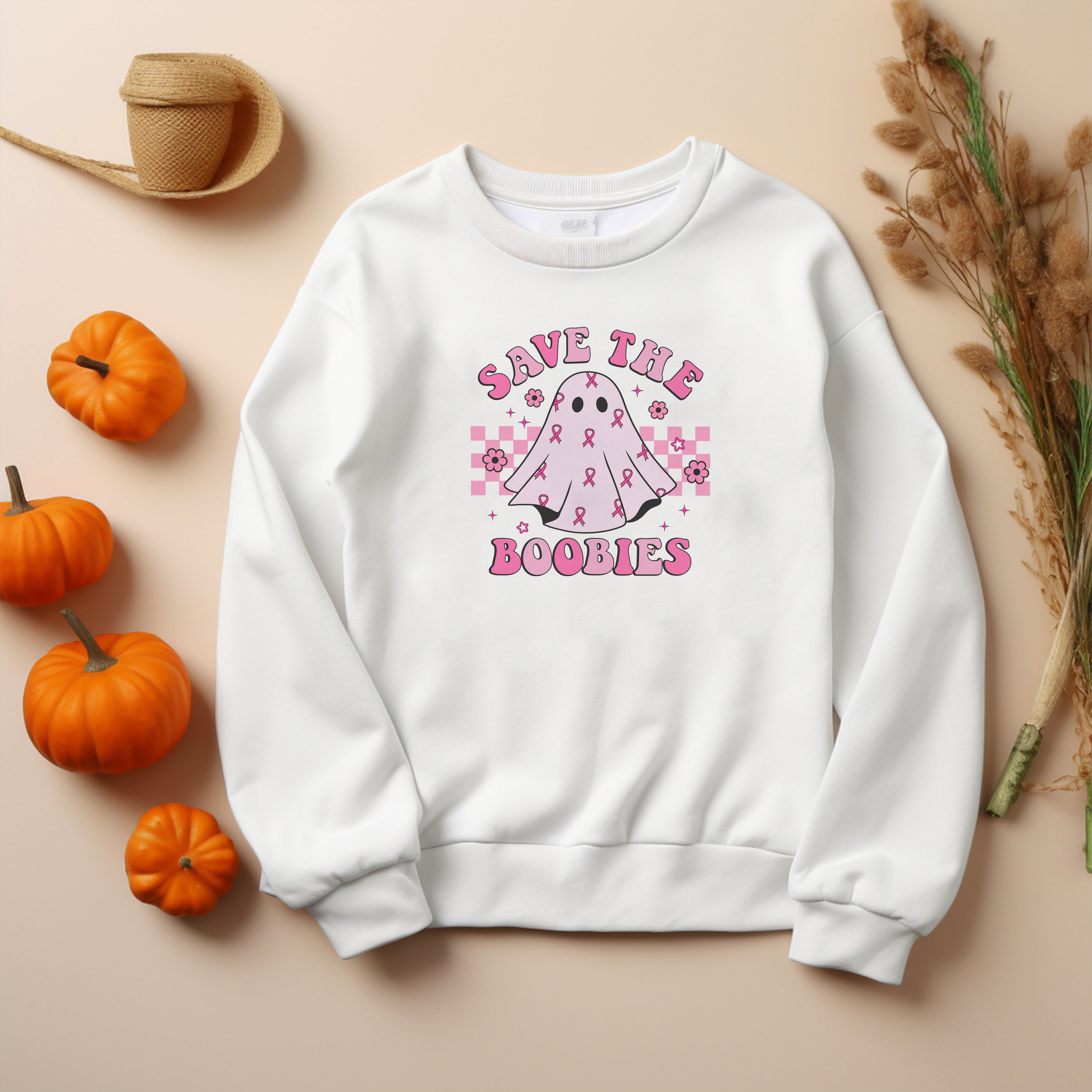 Breast Cancer Awareness Halloween Jumper – PerfectPersonalisedGifts