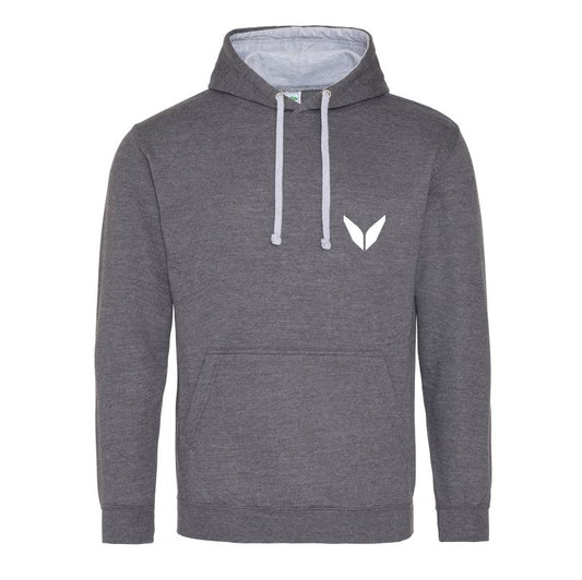 Wingmen Hoodie Charcoal / Heather Grey