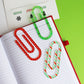 Christmas Acrylic Jumbo Paperclip Set