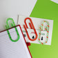 Christmas Acrylic Jumbo Paperclip Set