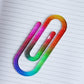 Rainbow Chunky Paperclips