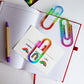 Rainbow Chunky Paperclips