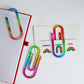 Rainbow Chunky Paperclips