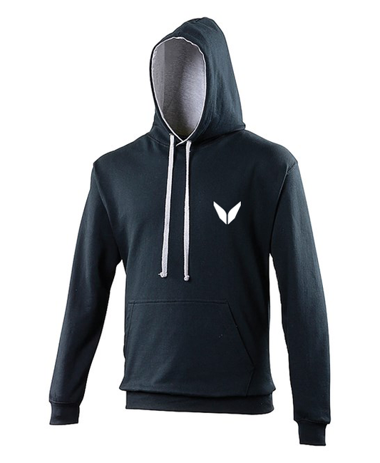 Wingmen Hoodie Navy / Heather Grey