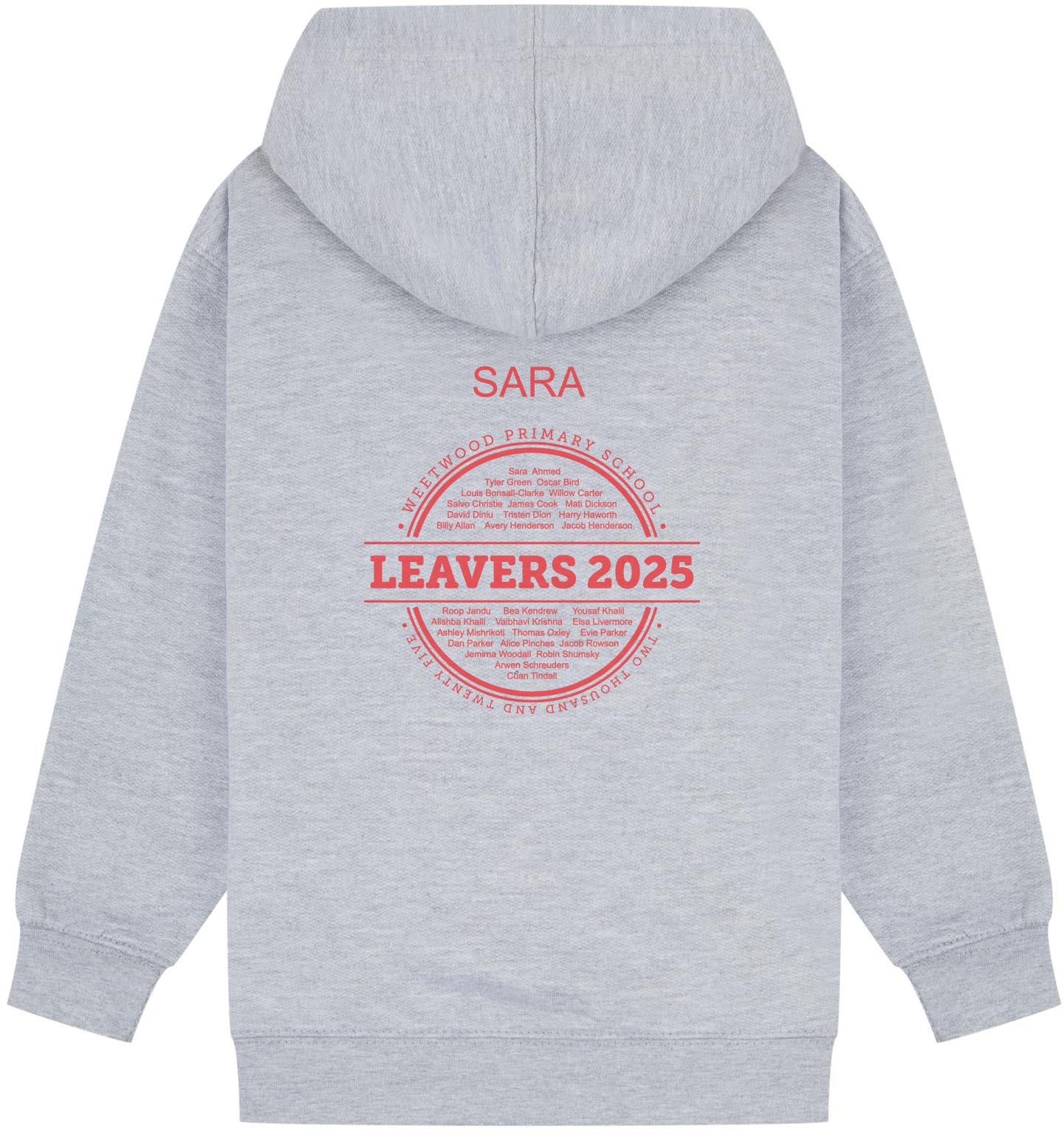 Weetwood School Leavers Hoodie 2025