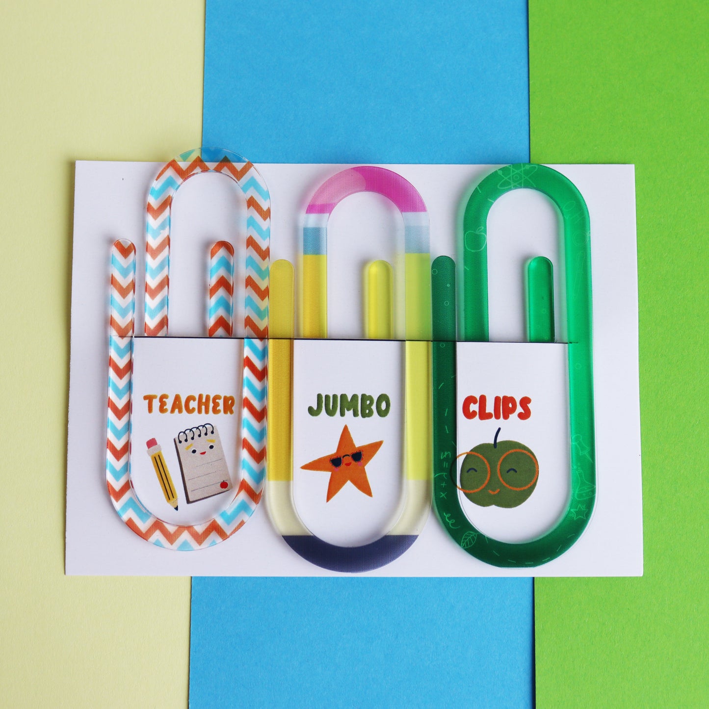 Teacher Jumbo Paperclip Set