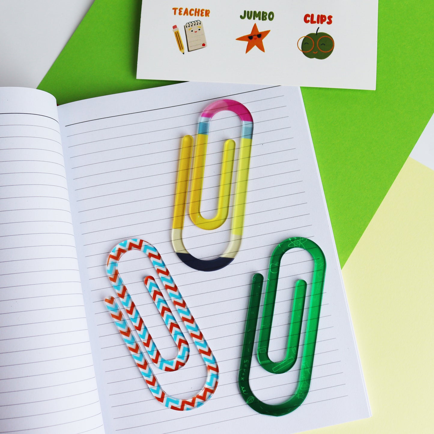 Teacher Jumbo Paperclip Set