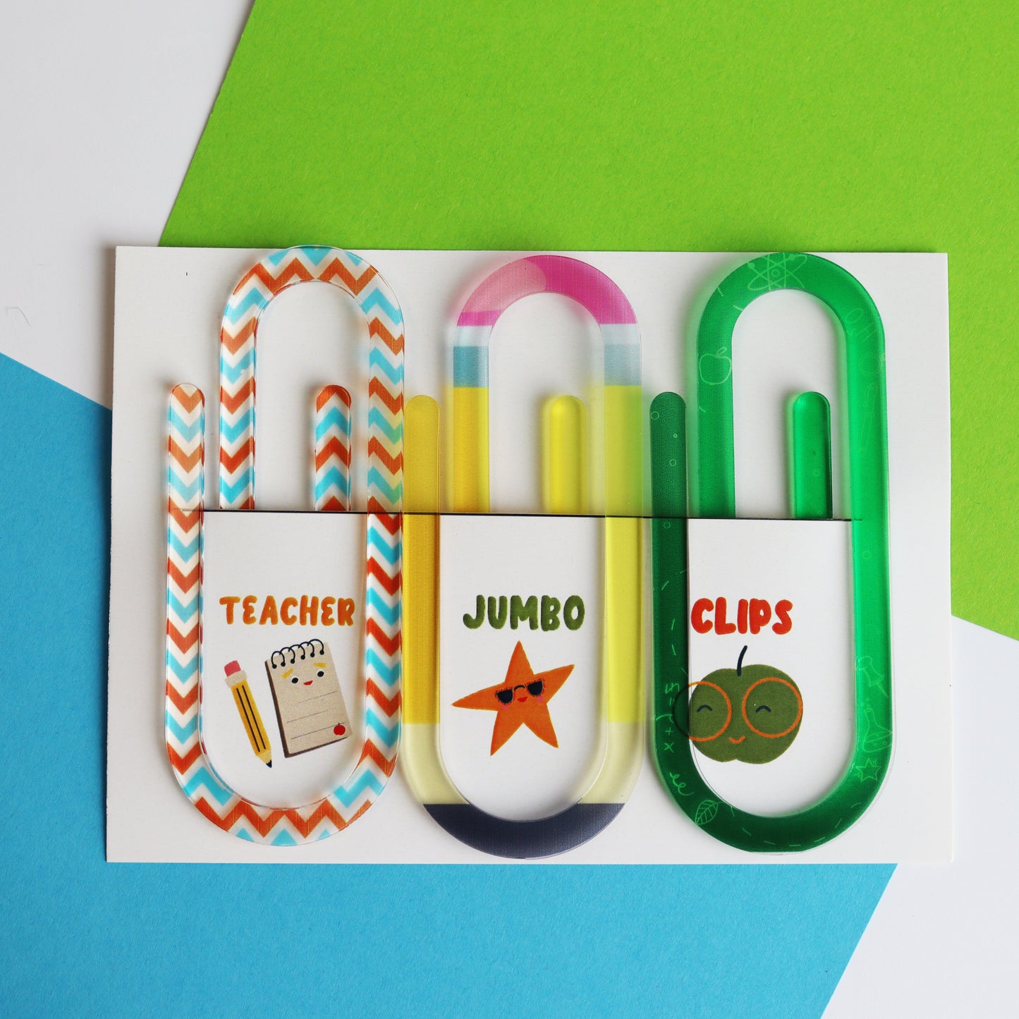 Teacher Jumbo Paperclip Set