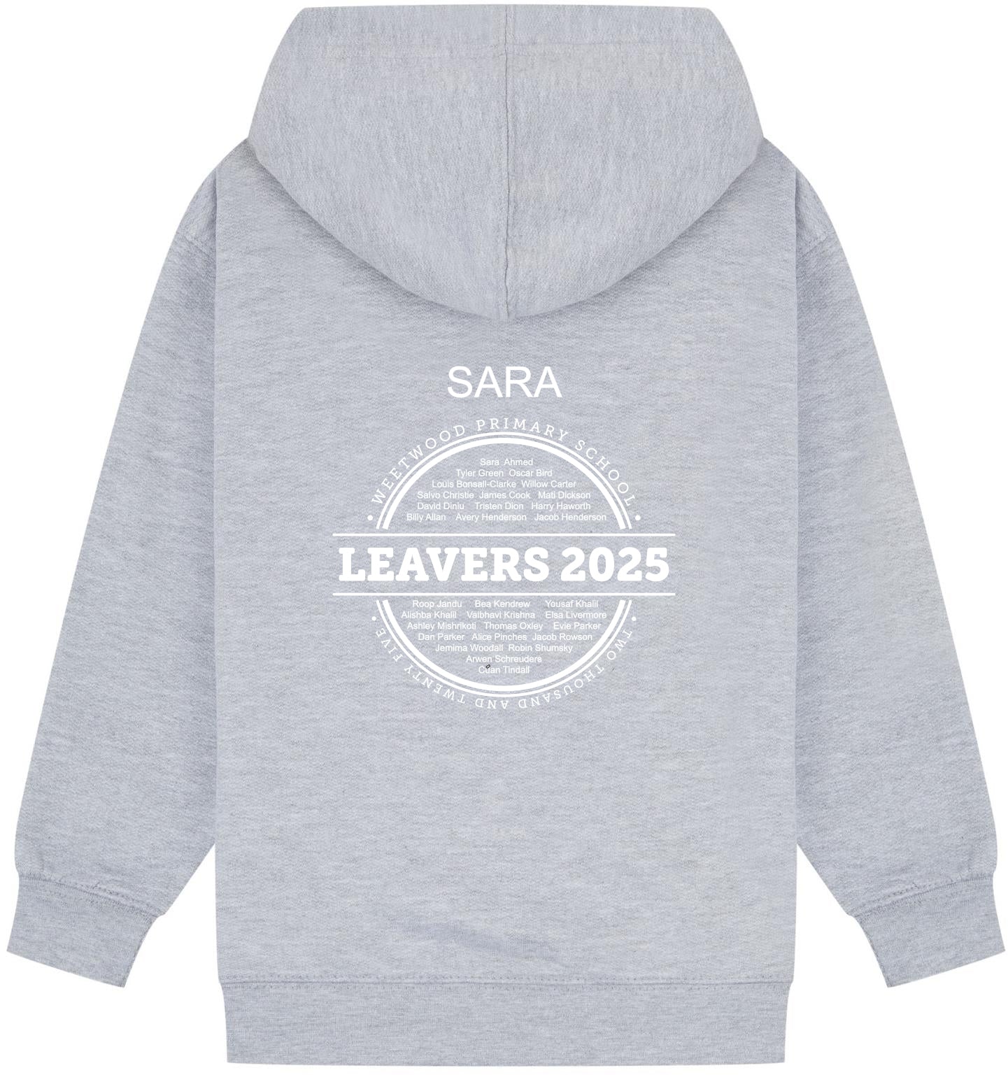 Weetwood School Leavers Hoodie 2025