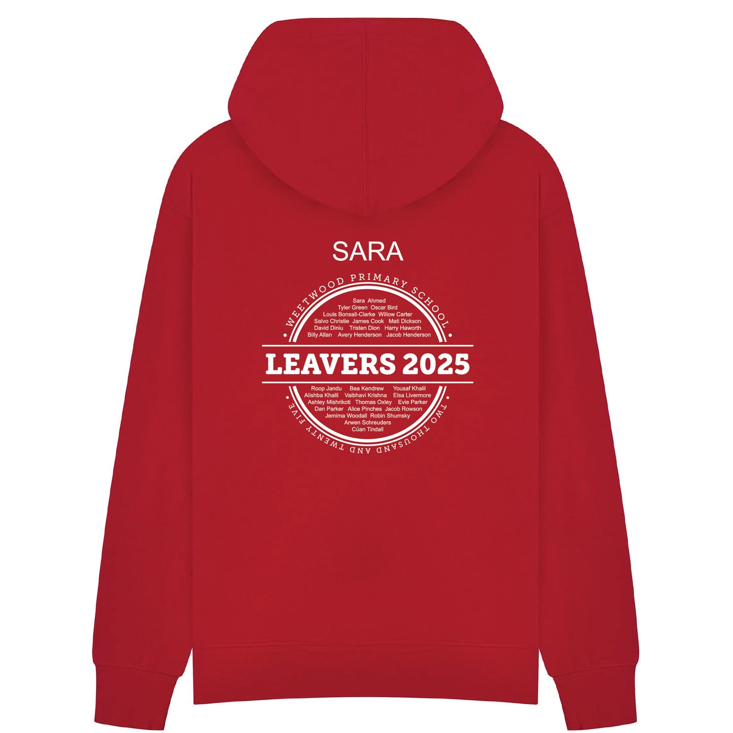 Weetwood School Leavers Hoodie 2025