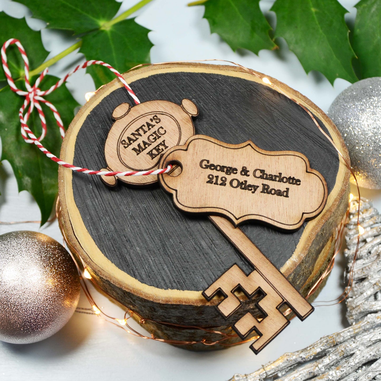 Personalised Santa Key