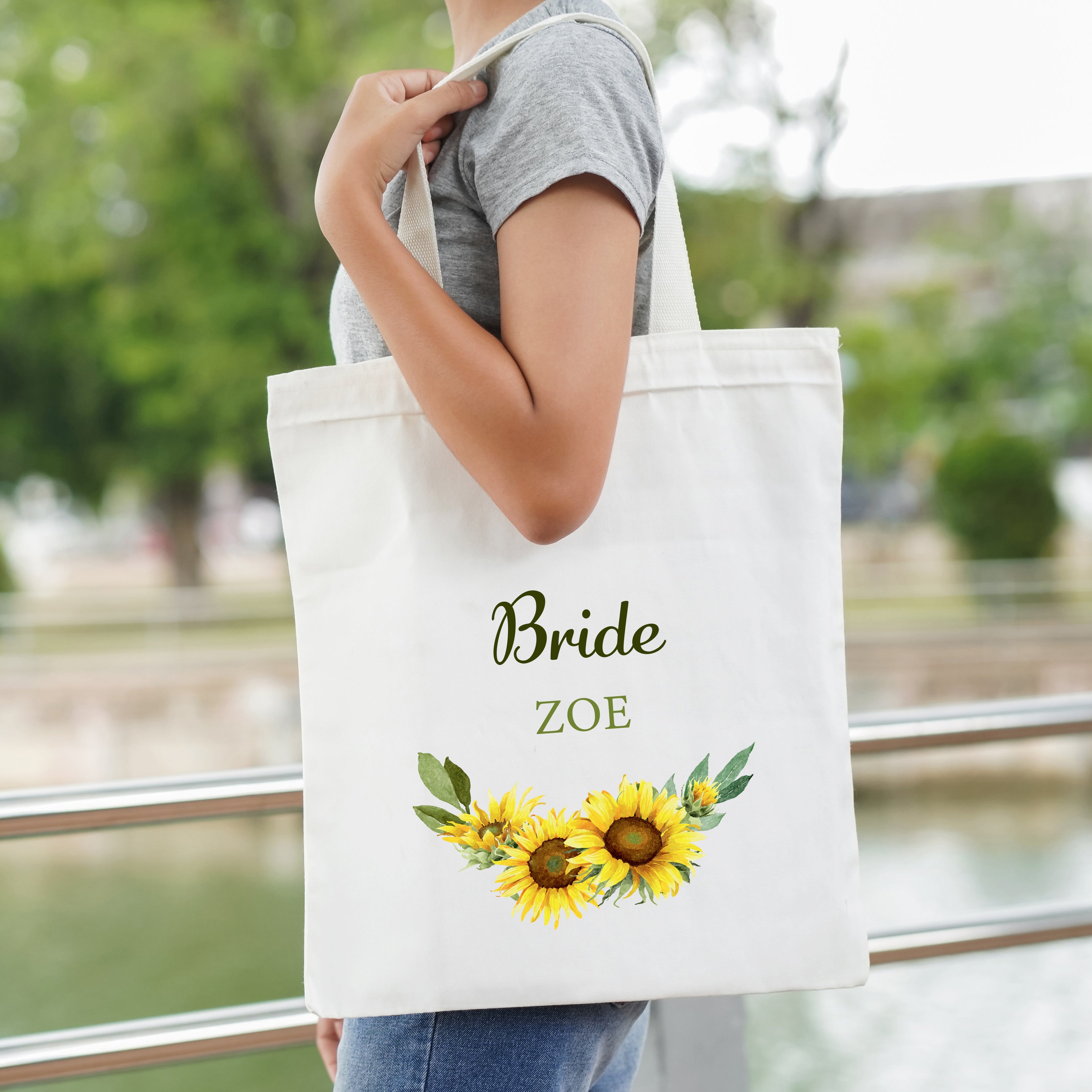 Bride cheap tote bags