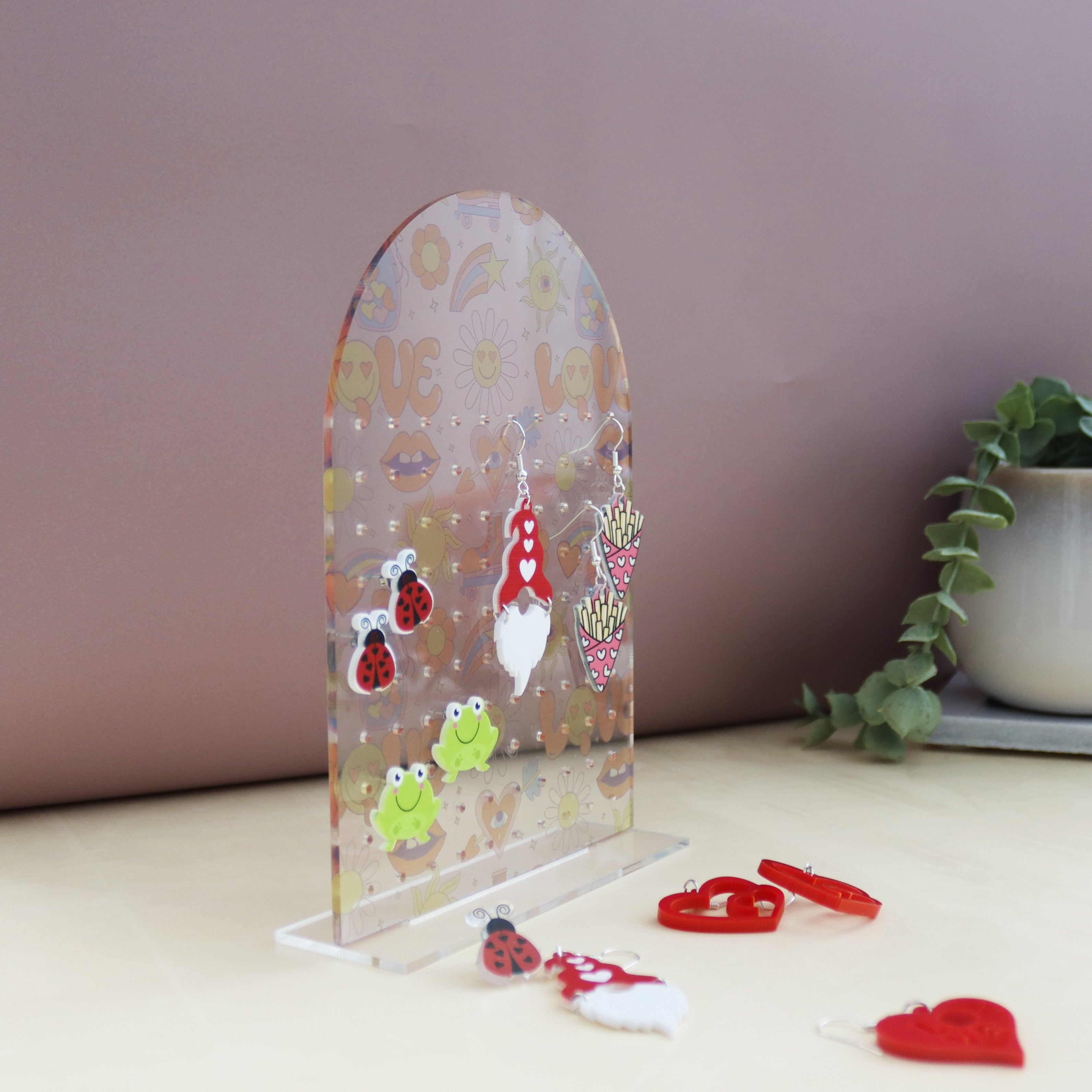 Diy Earring Display Stand | TikTok