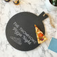 Personalised Slate Pizza Slice Board